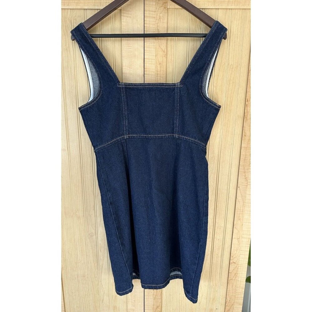 NWT URBAN OUTFITTERS BDG Zella Denim Zip Up Mini Dress in Size 6 casual - Picture 6 of 6